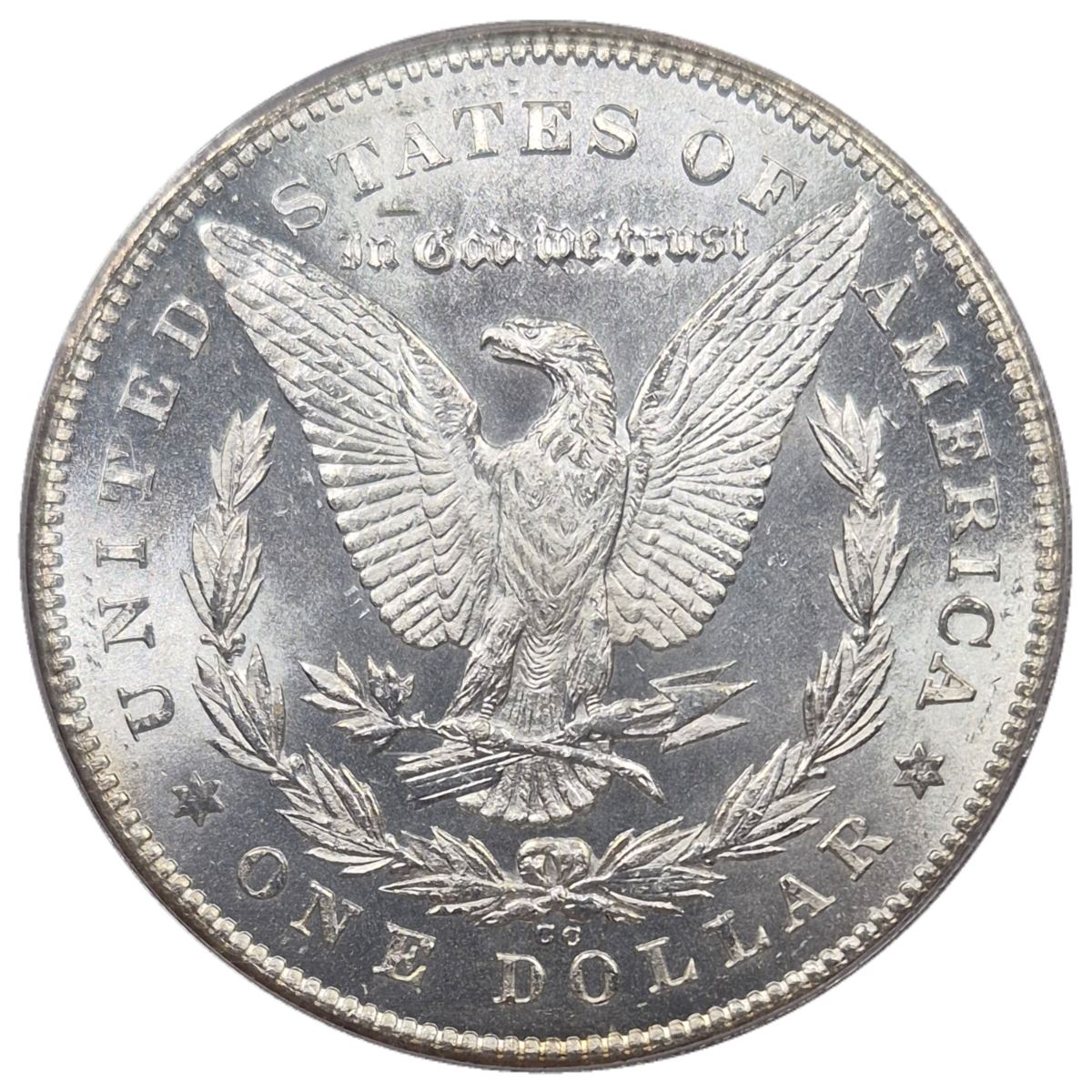 1878-CC-$1-Morgan-Dollar-#3---Not-In-A-Fake-TPG-Holder!